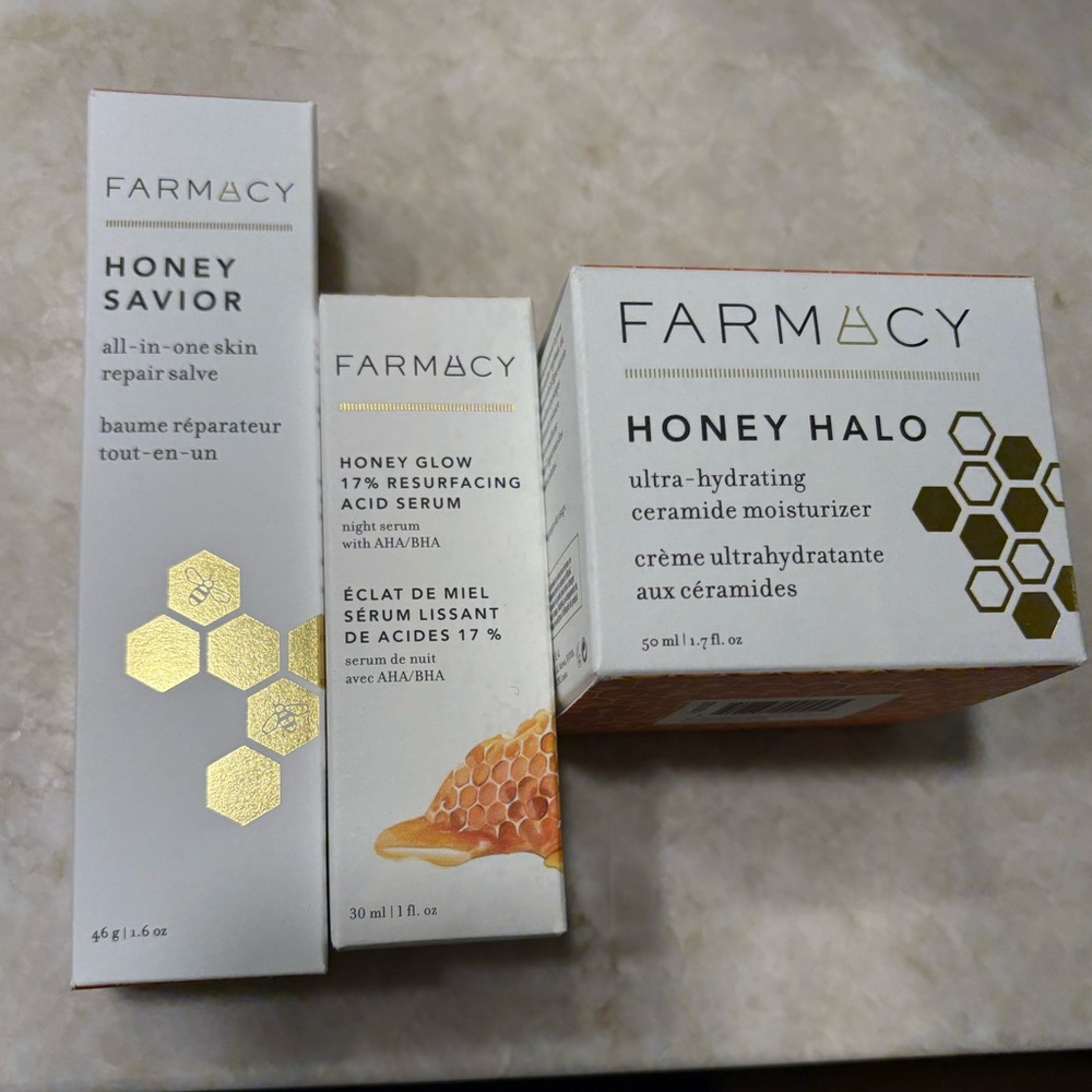 Unopened Skincare Bundle, Farmacy